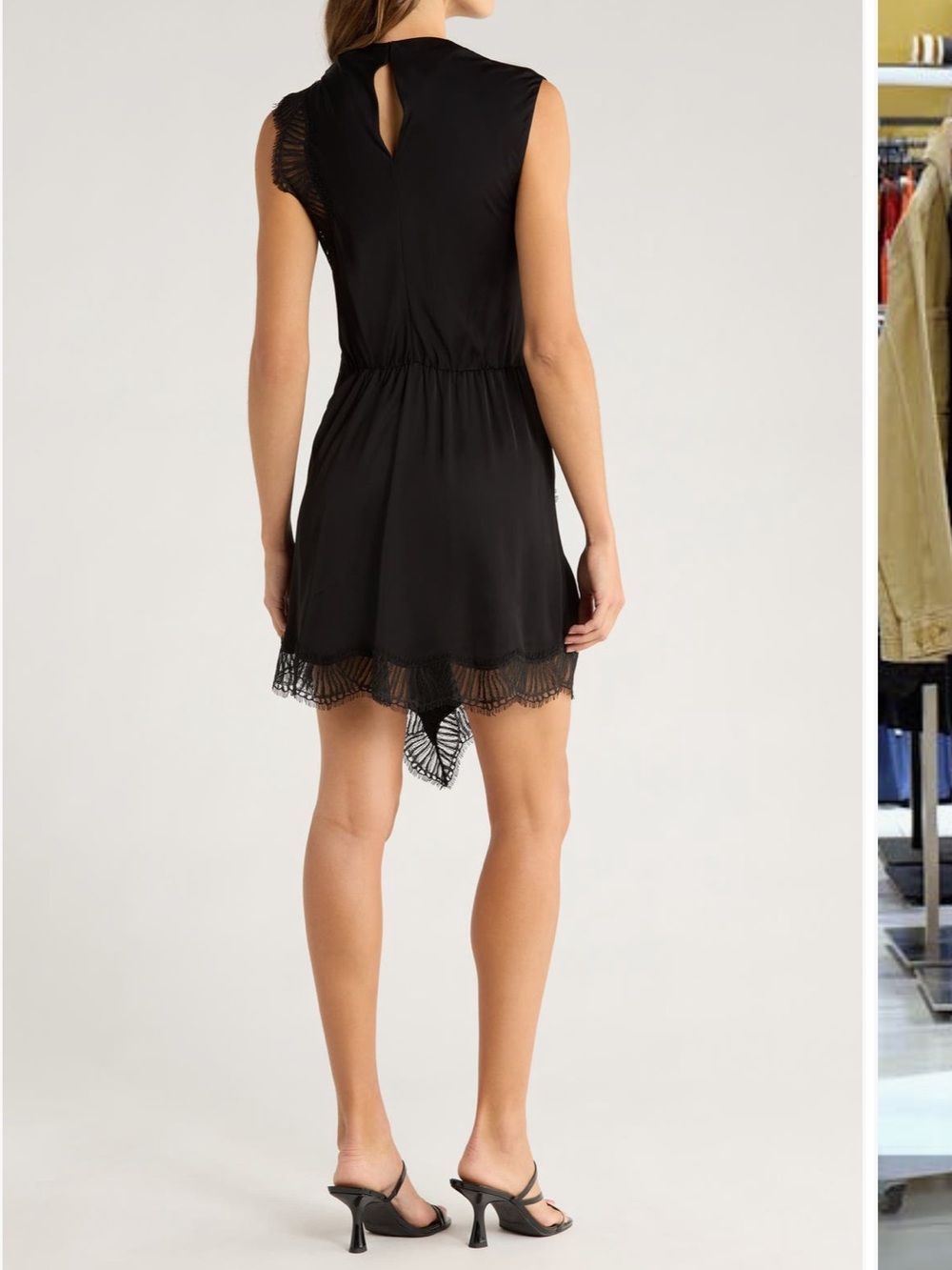 A.L.C Dion Gathered Asymmetric dress - Picture 2 of 4